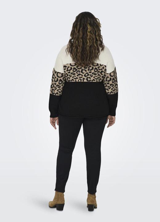 Actual product image Only Curvy Round Neck Knit Sweater (XL)