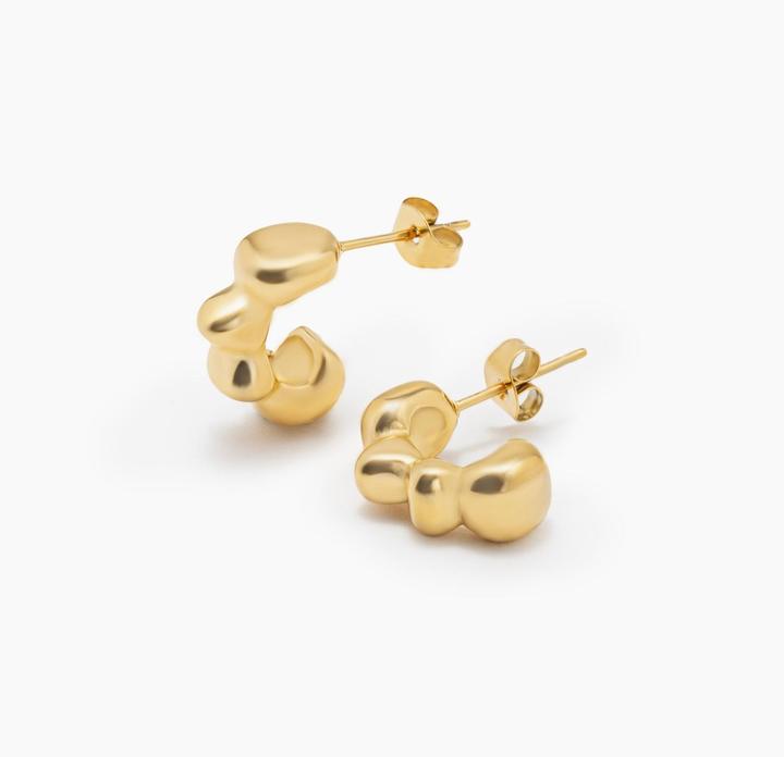 Produktbild Sensora Jewelry Soft Cloud Hoops Ohrringe (Edelstahl)