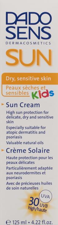 Immagine prodotto Dado Sens Bambini del sole (Crema solare, SPF 30, 125 ml, 162 g)