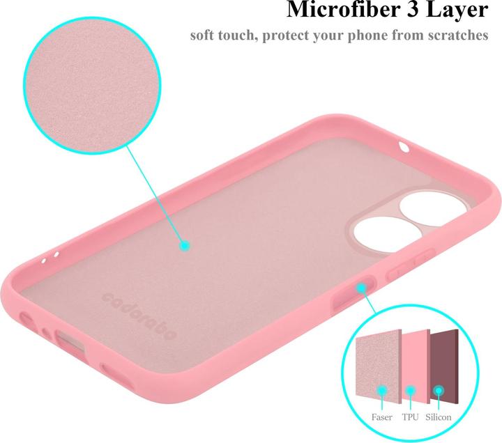 Produktbild Cadorabo TPU Liquid Silicone Case Hülle für Honor X7 (Honor X7)