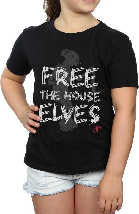 Immagine prodotto Dobby Free The House Elves Maglietta Ragazze (152, 158)