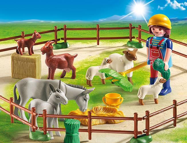 Immagine prodotto Playmobil Pascolo per animali (6133)