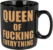 Produktbild Ootb Becher, Queen of fucking everything (850 ml)