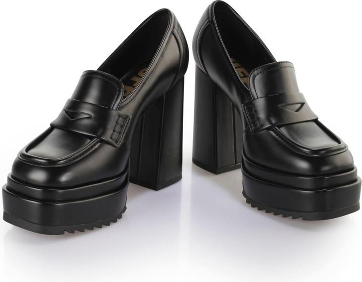 Actual product image Buffalo 's high heel shoes may w loafer - vegan box (40)