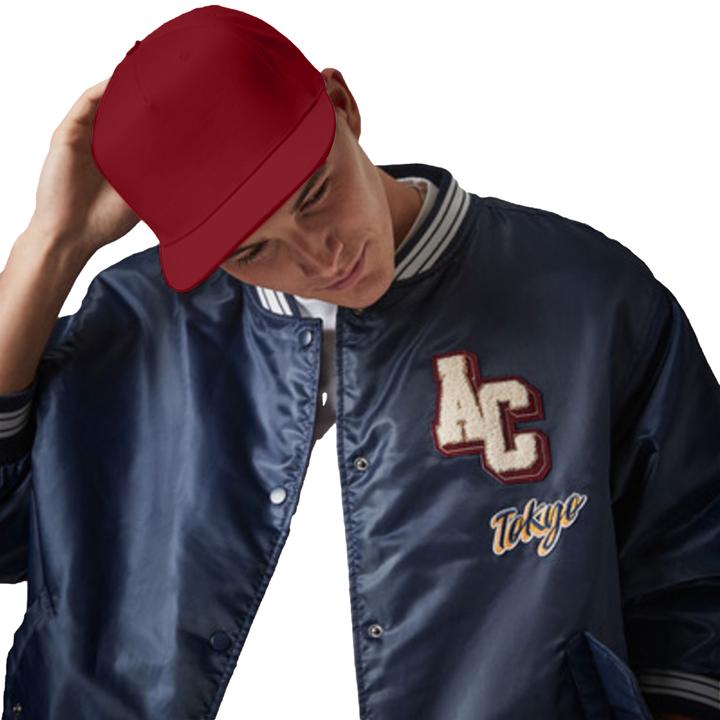 Image du produit Beechfield Casquette de baseball rétro de rappeur (Taille unique)