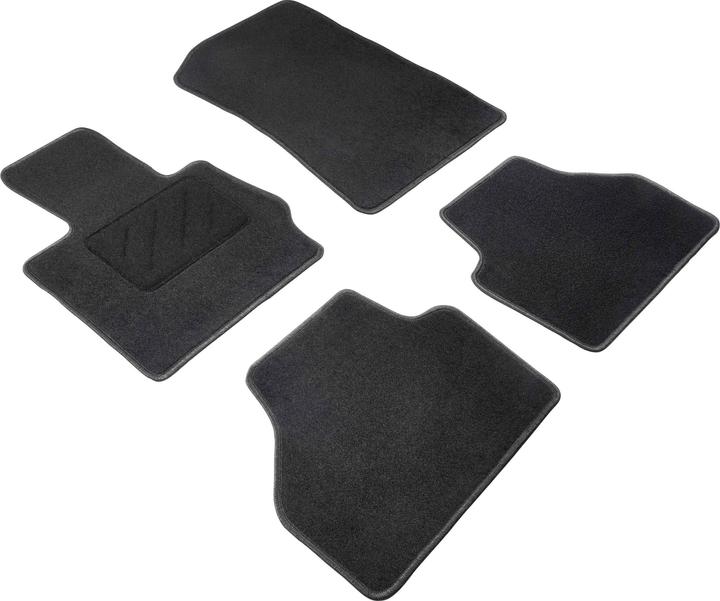 Actual product image Walser Floor mats for BMW X3 (F25) BJ 11/2010 - today (2 front mats + 2 rear mats)