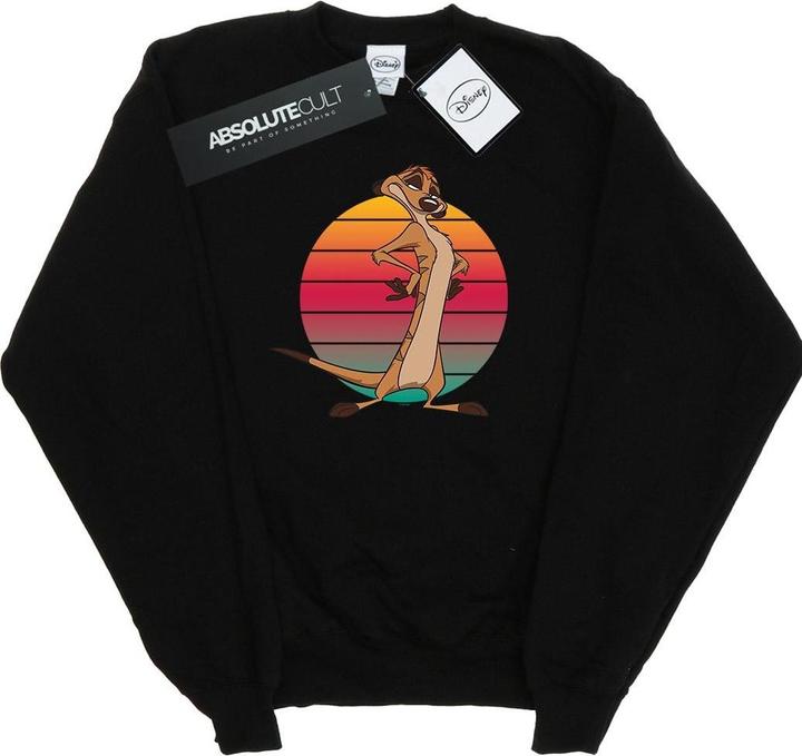 Actual product image Disney Womens/Ladies The Lion King Timon Sunset Sweatshirt (XL)