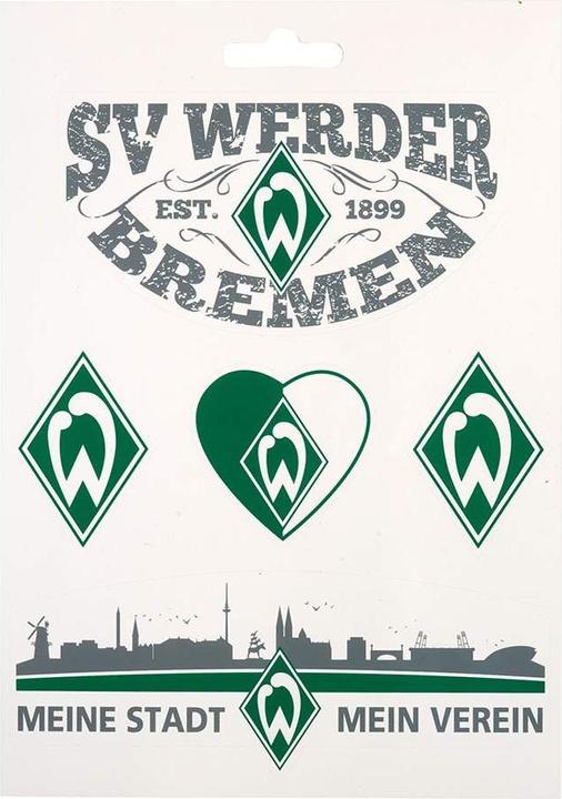 Image du produit SV Werder Bremen Aufkleber-Set Motive 5tlg.