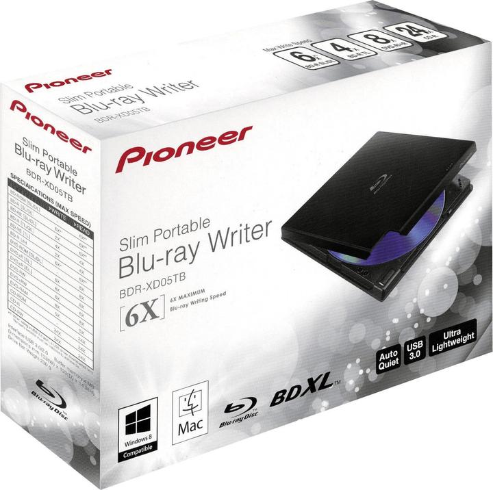 Image du produit Pioneer BDR-XD05TB (Graveur Blu-ray)