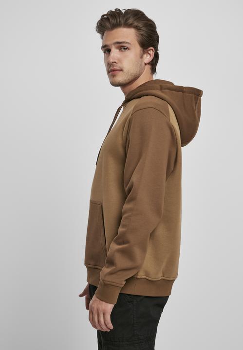 Actual product image Urban Classics 2-Tone Fake Raglan Hoody (XL)