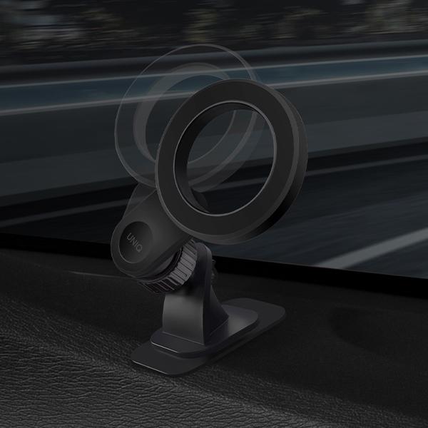 Actual product image Uniq magnetyczny uchwyt sam Trelix Car Dash Mount czarny/midnight black