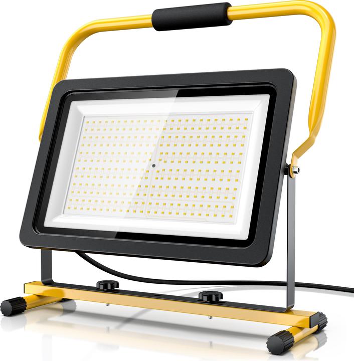 Produktbild Brandson Baustrahler LED, 150 Watt, Warmweiss, Arbeitsscheinwerfer, Bauscheinwerfer, Arbeitsleuchte (12000 lm)