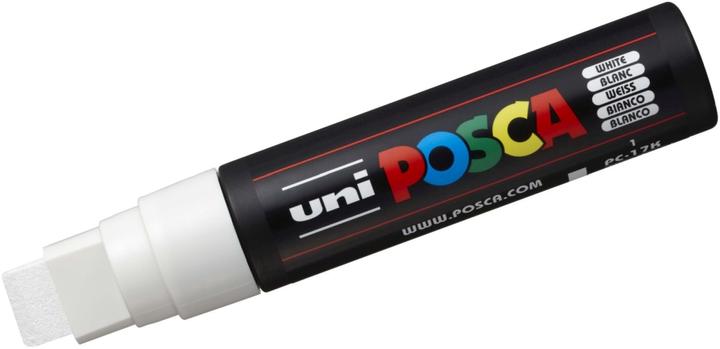 Image du produit Posca Marqueur PC-17K Pointe rectangulaire (Blanc, 15 mm, 1 x)