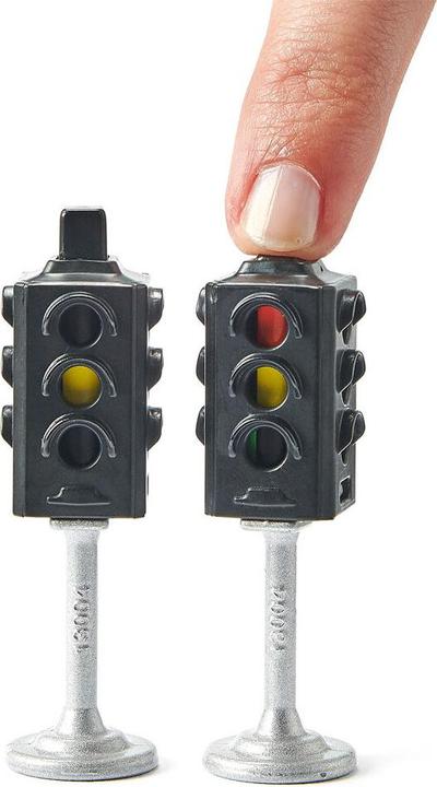 Produktbild Siku Ampeln mit Verkehrsschildern