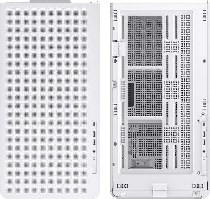 Productafbeelding Jonsbo D300 - wit, 270&deg gehard glas (mATX, ITX)