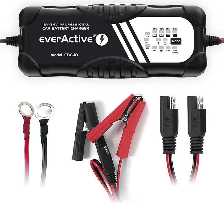 Immagine prodotto Everactive Raddrizzatore per batterie CBC-10 (12V, 24V, 10 A)
