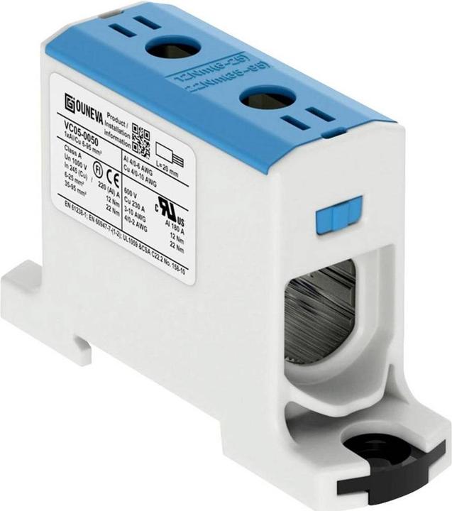 Ouneva Group VC05-0050 Distributor block blue 1 pc.