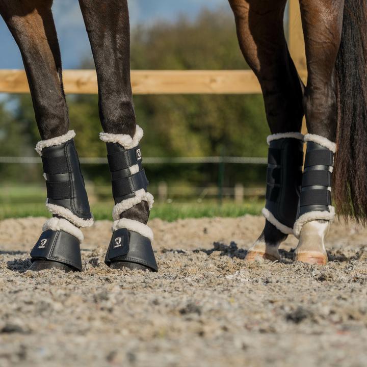 Immagine prodotto Horka Stinchiere per cavalli chiuse con pelliccia