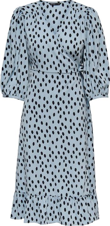 Produktbild Only 3/4-Ärmeliges Wickel- Midikleid (M)