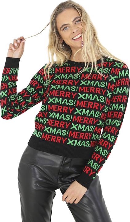 Brave Soul Pullover fur und Weihnachten Wiederholungsmuster