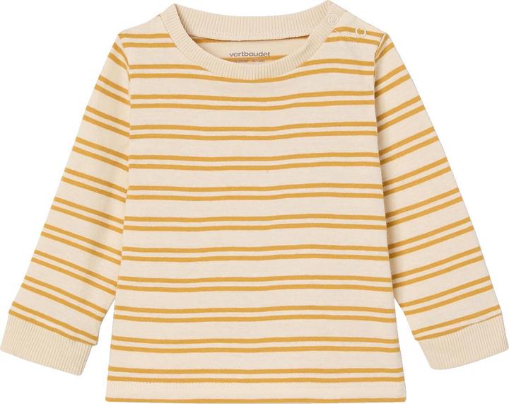 Produktbild Vertbaudet Baby-Set: Streifenshirt & Latzjeans (92)