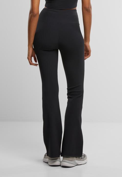 Actual product image Urban Classics Ladies Flared Leggings Rib - 191787 (XS)