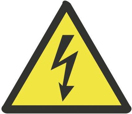 Image du produit Rs Pro Electric flash symbol, 50x50mm