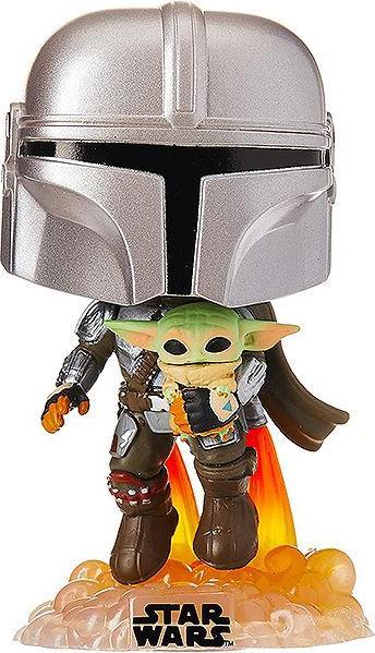 Image du produit Funko POP! - Star Wars - The Mandalorian: Mando w. Jet Pack