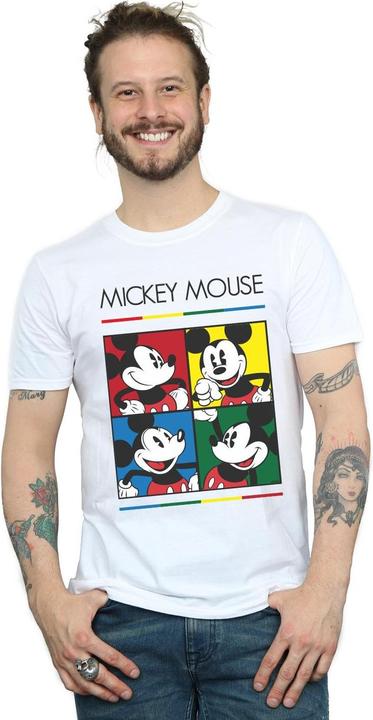 Produktbild Disney Mickey Mouse Square Colour TShirt (XL)