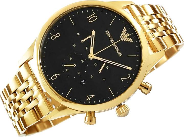 Actual product image Armani Exchange Mens Emporio Chronograph AR1893 (Chronograph, 42 mm)