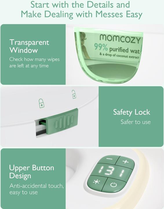 Produktbild Momcozy Baby Wipe Warmer