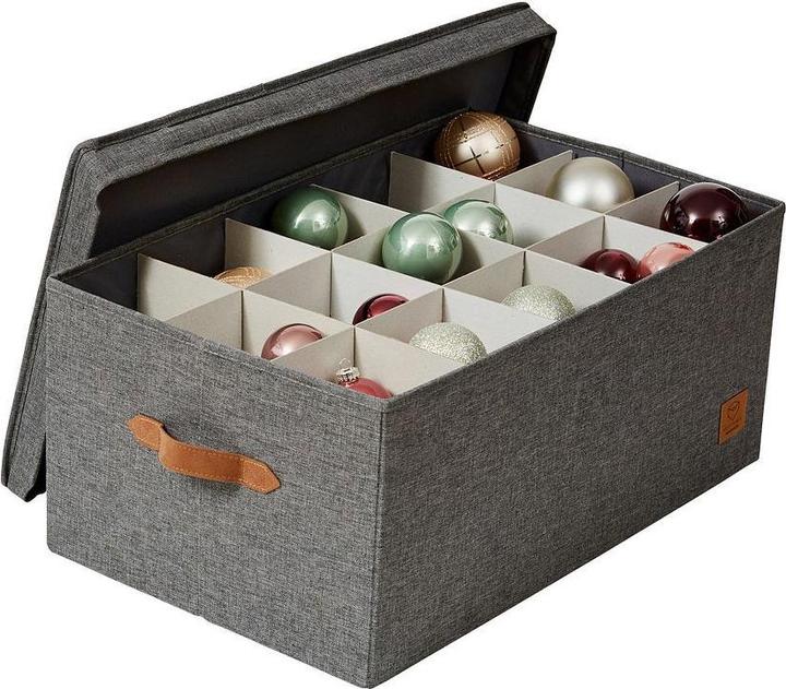 Produktbild Love it Store it Premium Weihnachtskugelbox mit 30 Fächern (58 x 36 x 25 cm, 52 l)