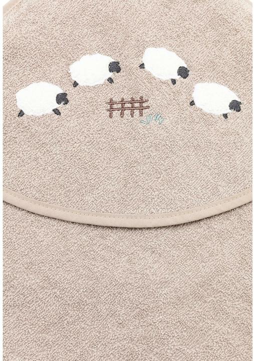 Actual product image Sterntaler Baby hooded towel sheep flock 80 x 80 cm