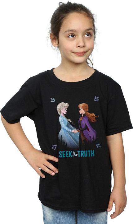 Immagine prodotto Disney Frozen 2 Elsa And Anna Seek The Truth Maglietta Ragazze (152, 158)