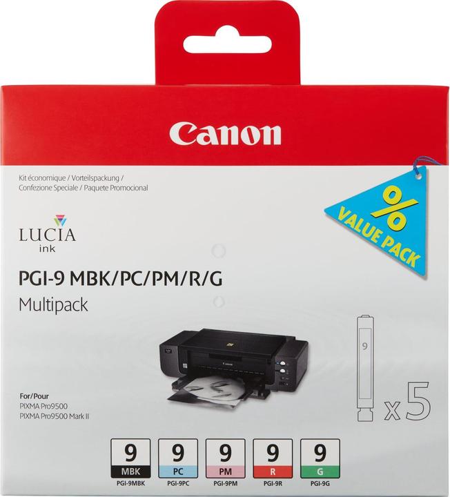 Image du produit Canon Pgi-9 (MBK, PC, PM, R, G)