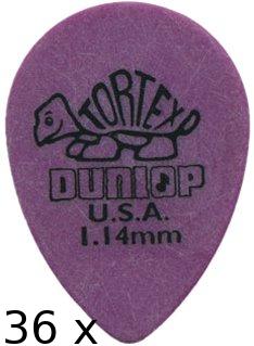 Produktbild Dunlop Tortex Small Teardrop Purple - 1.14