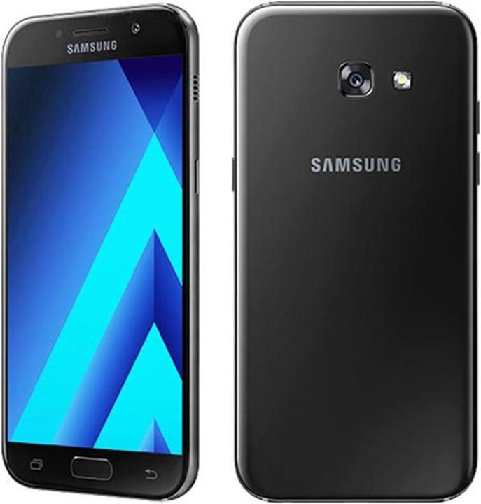 Samsung Galaxy A5 (2017) (32 GB, Black-Sky, 5.20", Hybrid Dual SIM, 16 Mpx, 4G)