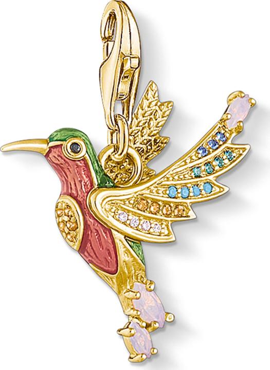 Produktbild Thomas Sabo Charm-Anhänger (Sterlingsilber, Gelbgold, Kaltemail, 925 Silber)