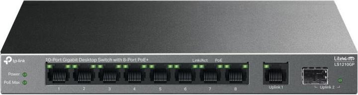Produktbild TP-Link LS1210GP (9 Ports)