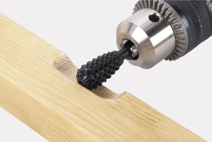 Actual product image wolfcraft wolfcraft 1 Profilraspel Holz kugelig ø15,5 mm