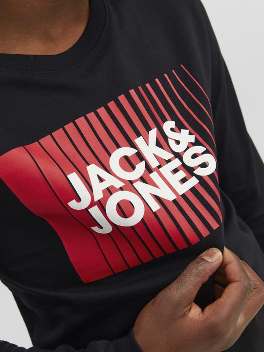 Actual product image Jack & Jones Jjecorp Logo Tee Play Ls O-Neck Noos Mni (104)