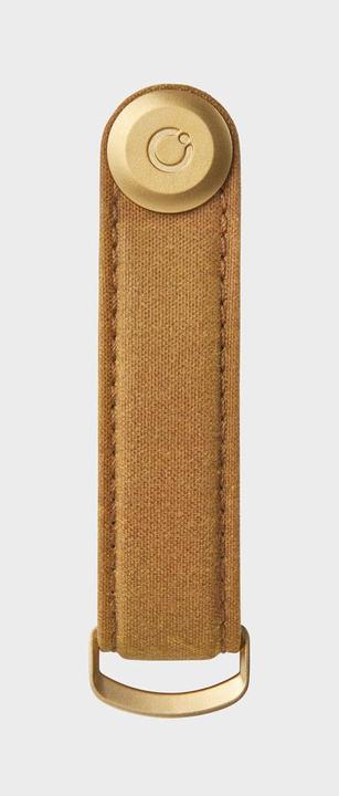 Produktbild Orbitkey Waxed Canvas Key Organiser - Golden Sand