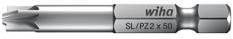 Immagine prodotto Wiha Bit Professional PlusMinus/Pozidriv 1/4" (32494) SL/PZ1 x 50 mm (50 mm)