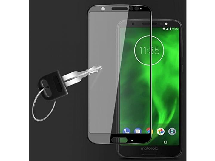 Immagine prodotto Screenguard Motorola Moto G6 Plus Pellicola di vetro protettiva a schermo intero 2.5D 9H (1 Pezzo/i, Motorola Moto G6 Plus)