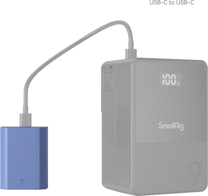 Actual product image SmallRig 4265 NP FZ100 USB C (Rechargeable battery)