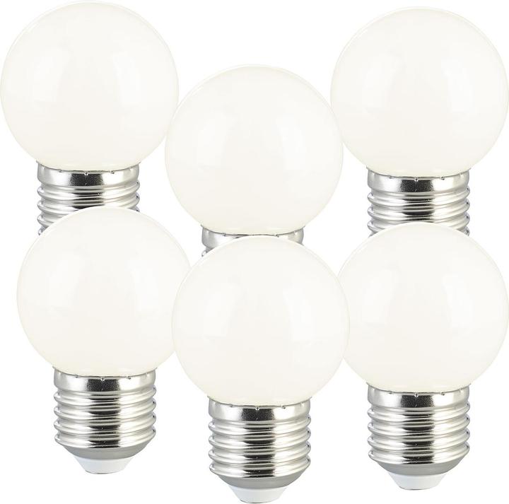Image du produit Luminea Lot de 12 ampoules LED (E27, 1 W, 50 lm, 12 x, G)