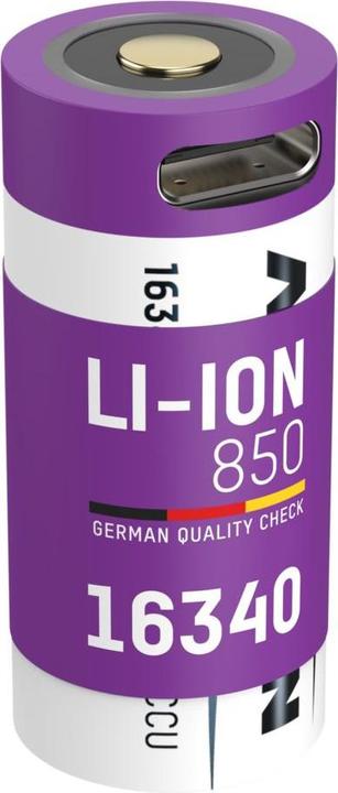 Ansmann 16340 Li-Ion battery (1 pcs., 16340, 850 mAh)