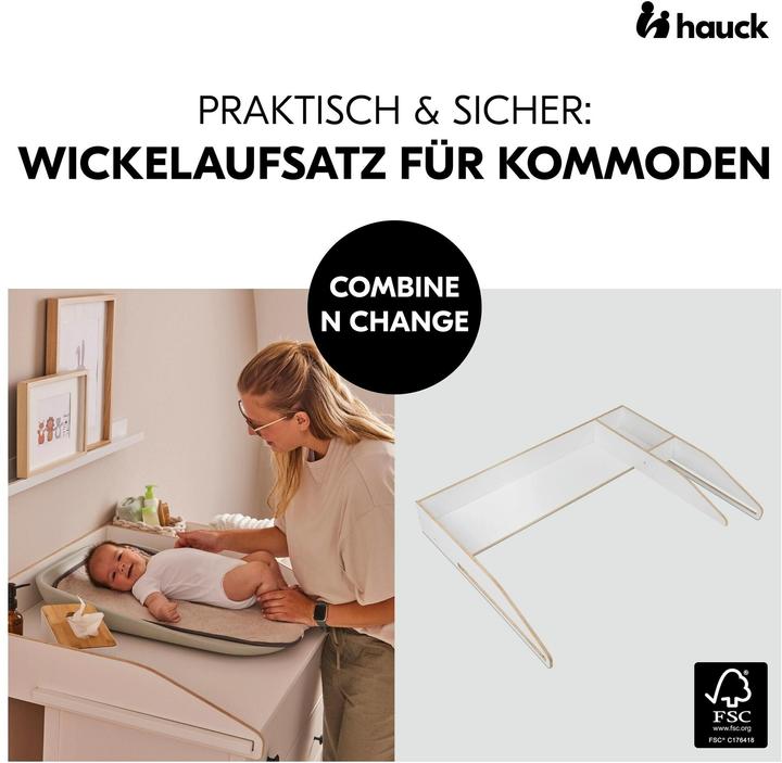 Produktbild Hauck Wickelaufsatz Combine N Change für Kommo