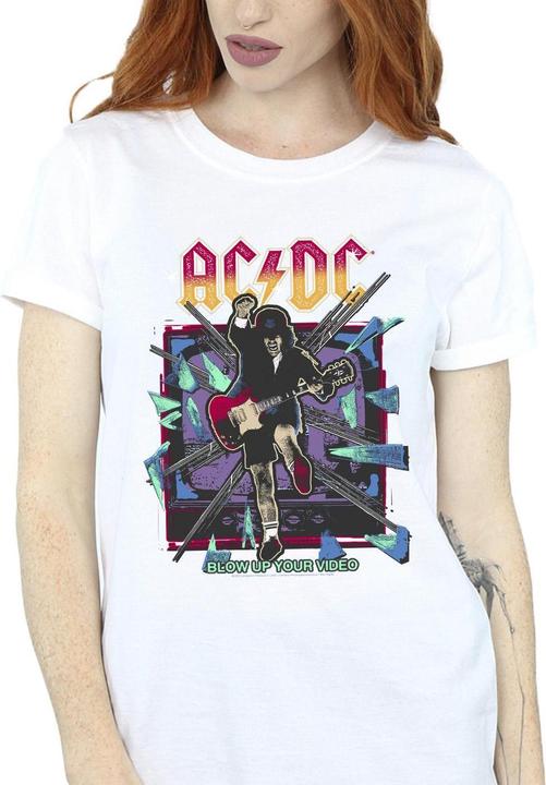 Produktbild AC/DC Blow Up Your Video Jump Baumwolle Boyfriend TShirt (4XL)