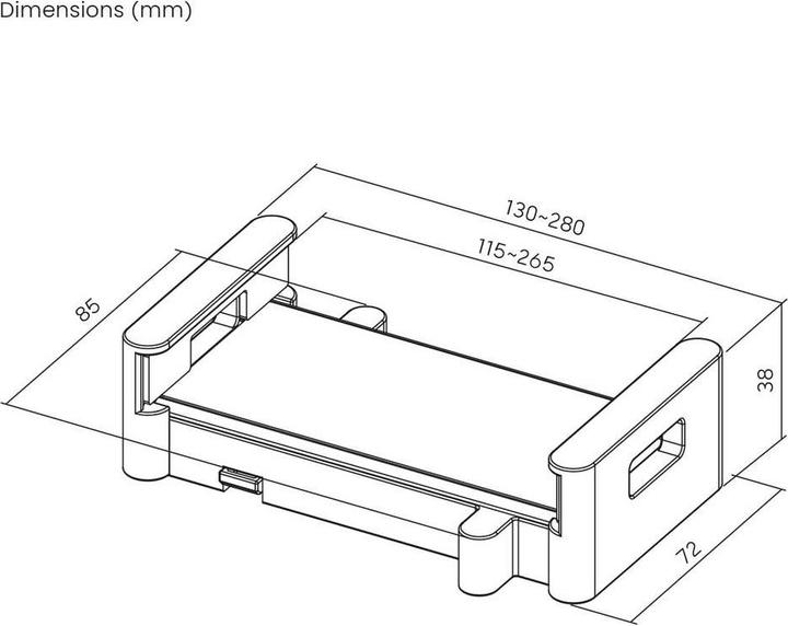 Immagine prodotto myWall Supporto adattatore per tablet per supporti per monitor